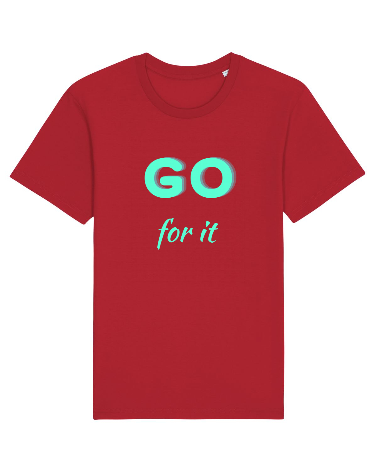Tricou mânecă scurtă Unisex Rocker Red