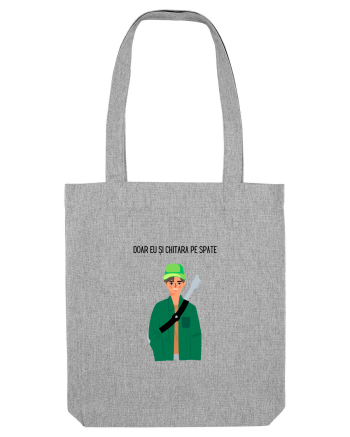 Doar eu si chitara pe spate Heather Grey