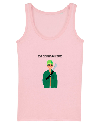 Doar eu si chitara pe spate Cotton Pink