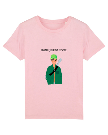 Doar eu si chitara pe spate Cotton Pink