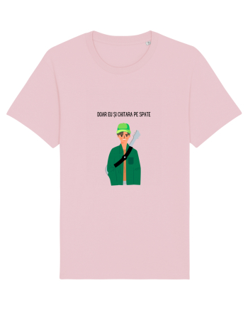 Doar eu si chitara pe spate Cotton Pink