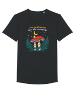 Eat mushrooms Tricou mânecă scurtă guler larg Bărbat Skater