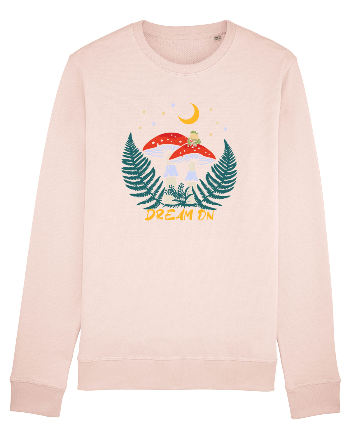 Bluză mânecă lungă Unisex Rise Candy Pink