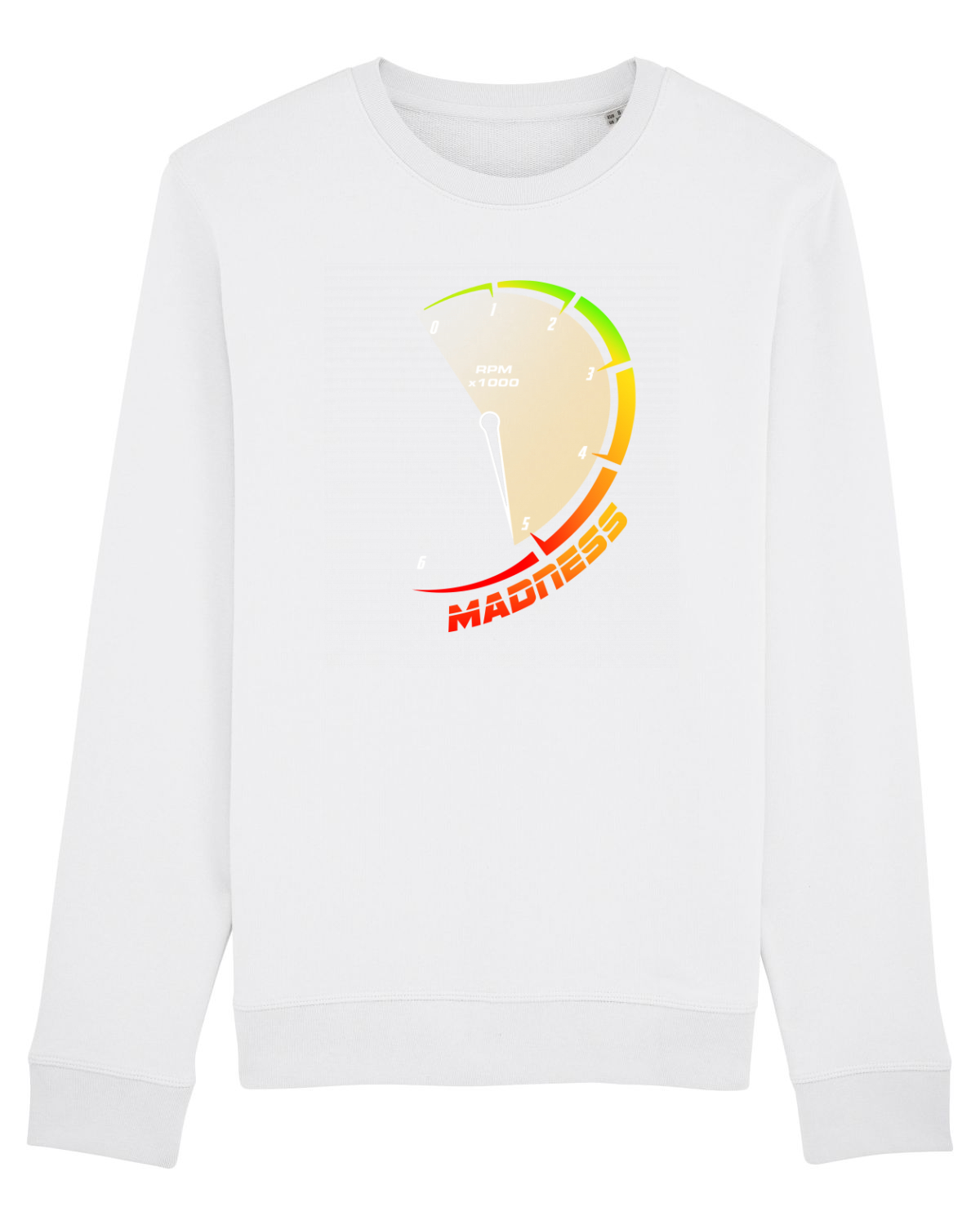 Bluză mânecă lungă Unisex Rise White
