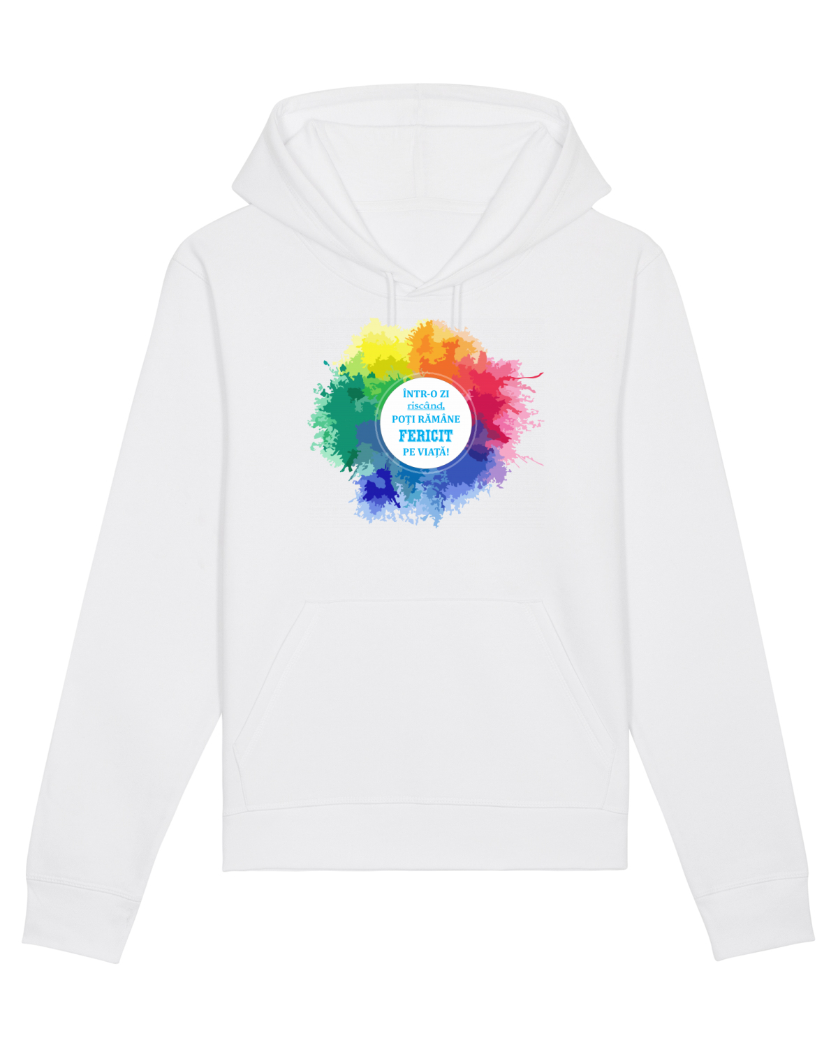 Hanorac Unisex Drummer White