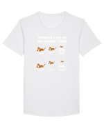 TIGER Tricou mânecă scurtă guler larg Bărbat Skater