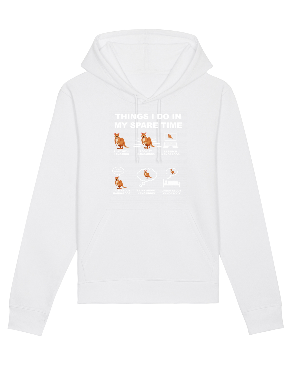 Hanorac Unisex Drummer White