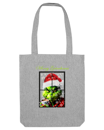 Merry Grinchmas Heather Grey