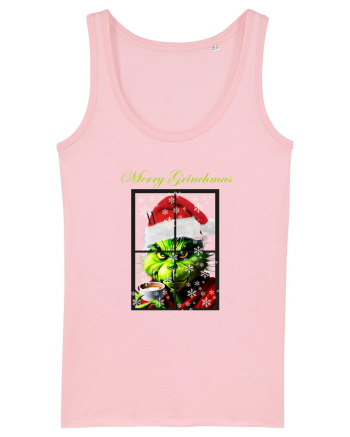 Merry Grinchmas Cotton Pink