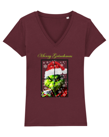 Merry Grinchmas Burgundy