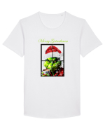 Merry Grinchmas Tricou mânecă scurtă guler larg Bărbat Skater
