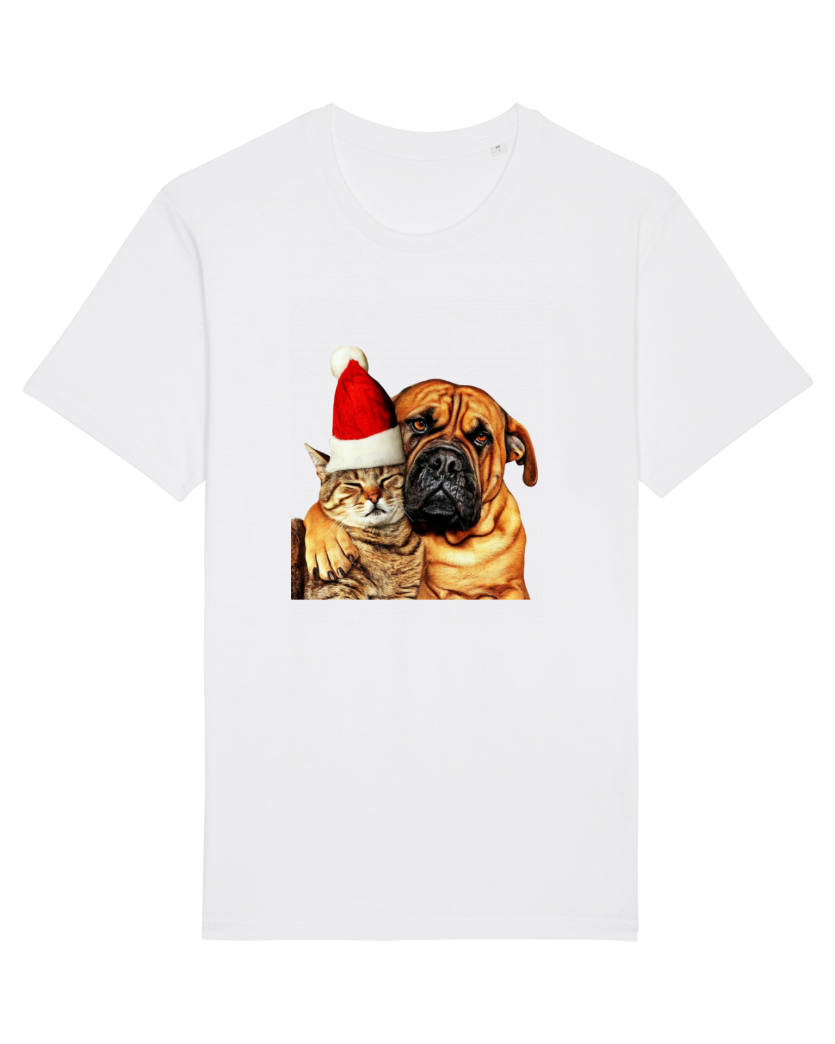 Tricou mânecă scurtă Unisex Rocker White