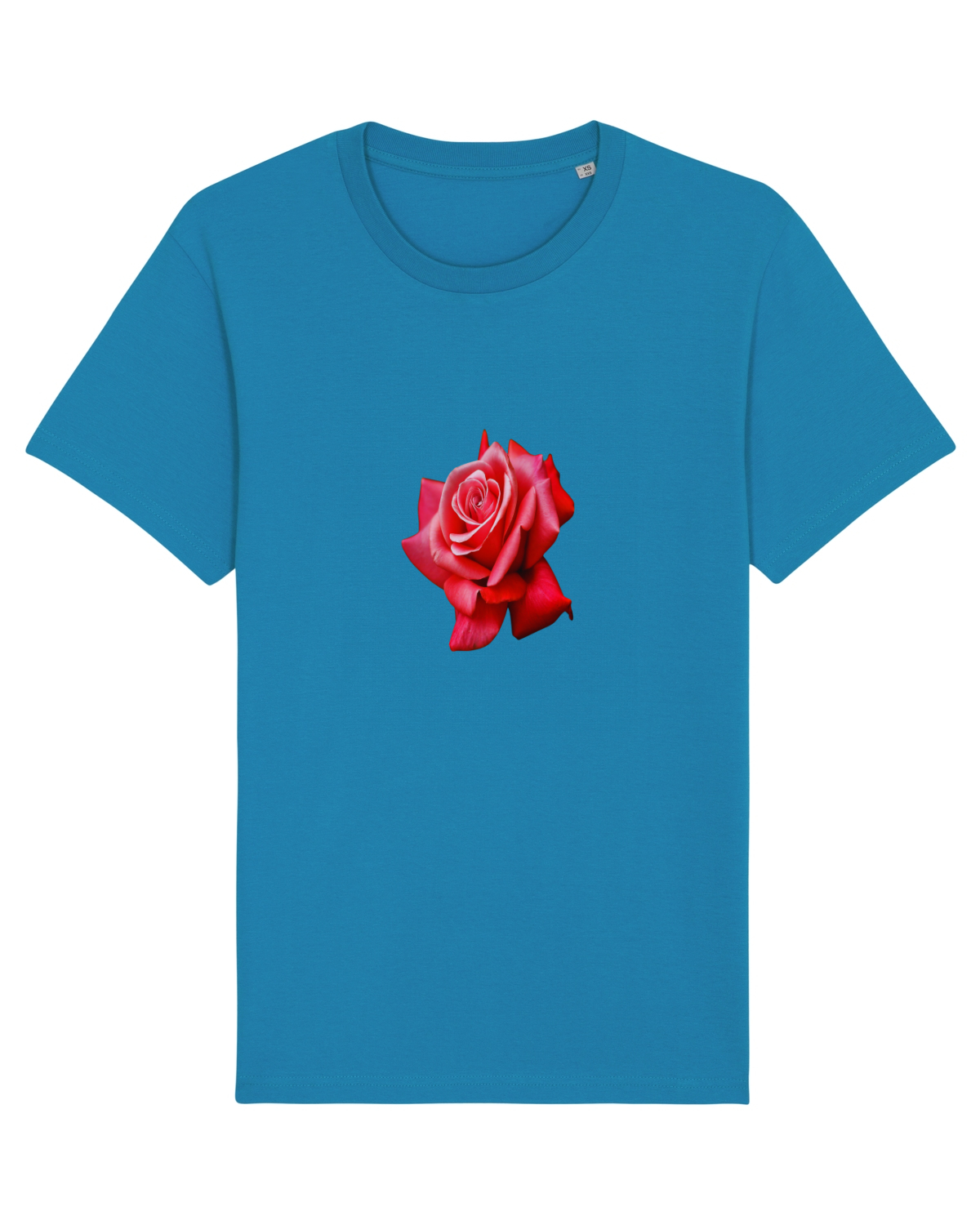 Tricou mânecă scurtă Unisex Rocker Azur
