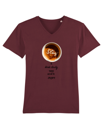 Cup of coffee. Enjoy all the simple thing in Your life.  Burgundy