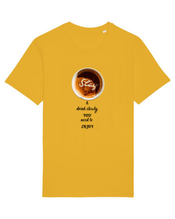 Cup of coffee. Enjoy all the simple thing in Your life.  Spectra Yellow