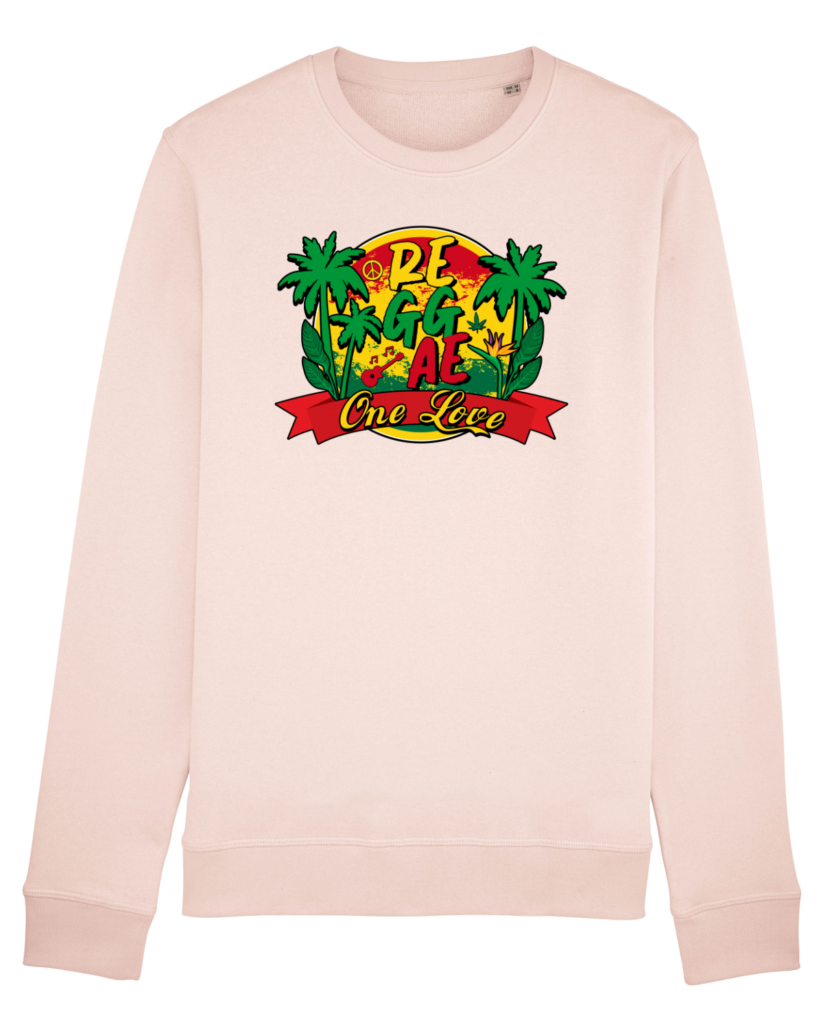 Bluză mânecă lungă Unisex Rise Candy Pink