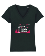 Exista o lume mai buna dar trebuie contruita Tricou mânecă scurtă guler V Damă Evoker