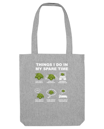 CROCODILE Heather Grey