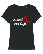 69 Tricou mânecă scurtă guler larg fitted Damă Expresser