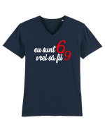69 Tricou mânecă scurtă guler V Bărbat Presenter