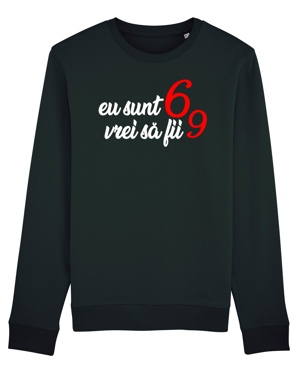 Bluză mânecă lungă Unisex Rise Black