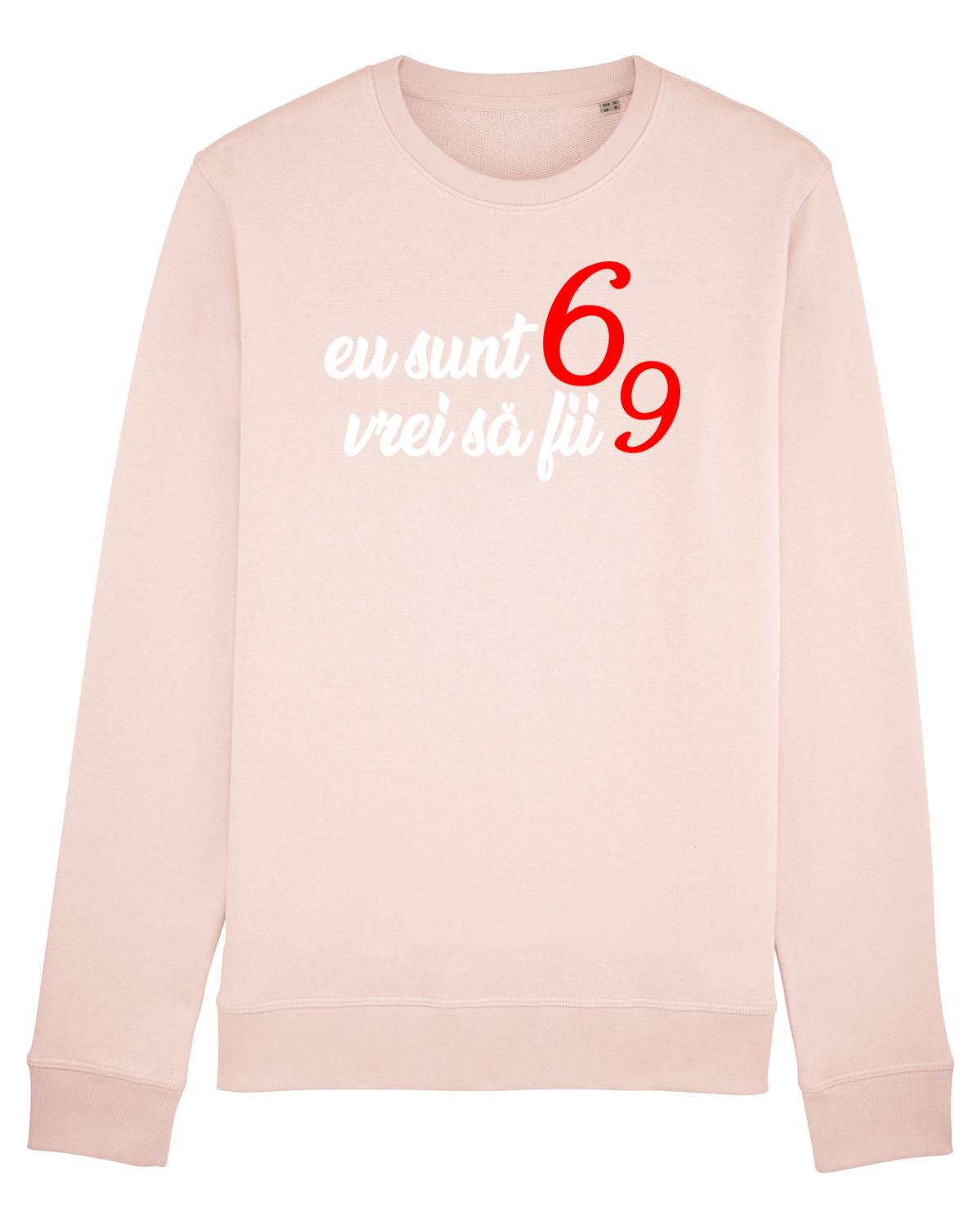 Bluză mânecă lungă Unisex Rise Candy Pink