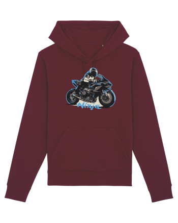 Motorcycles are always fun Burgundy
