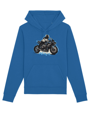 Motorcycles are always fun Royal Blue