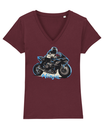Motorcycles are always fun Burgundy