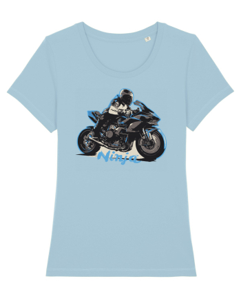 Motorcycles are always fun Sky Blue