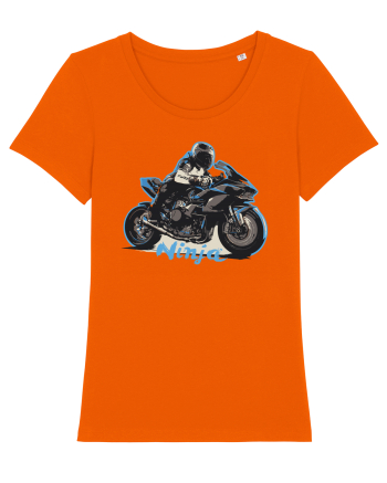 Motorcycles are always fun Bright Orange