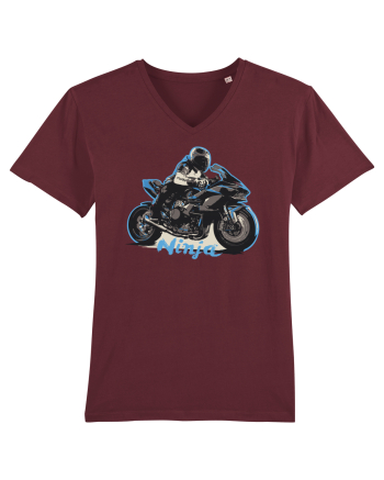Motorcycles are always fun Burgundy