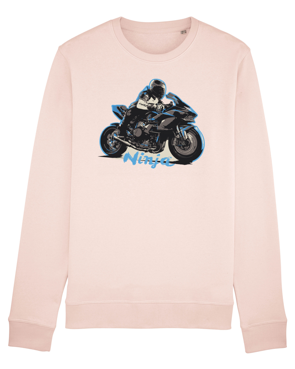 Bluză mânecă lungă Unisex Rise Candy Pink