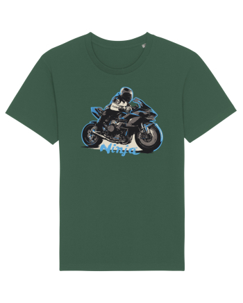 Motorcycles are always fun Bottle Green