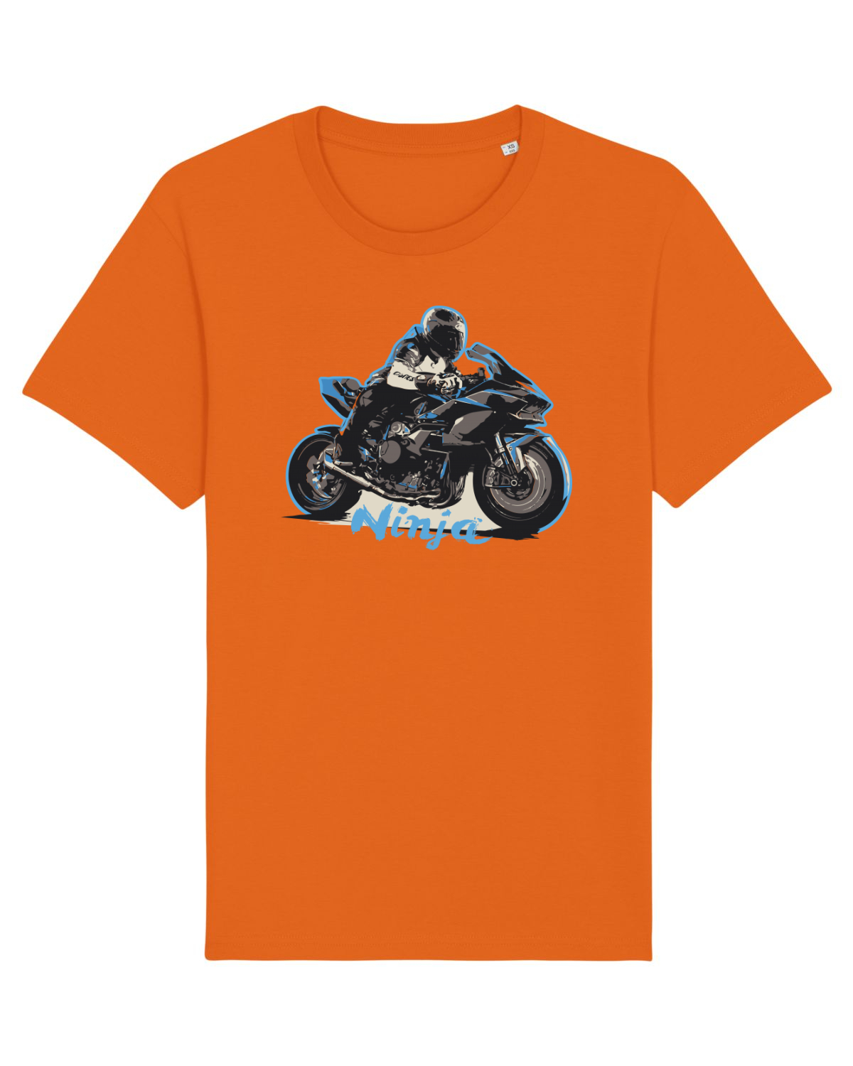 Tricou mânecă scurtă Unisex Rocker Bright Orange