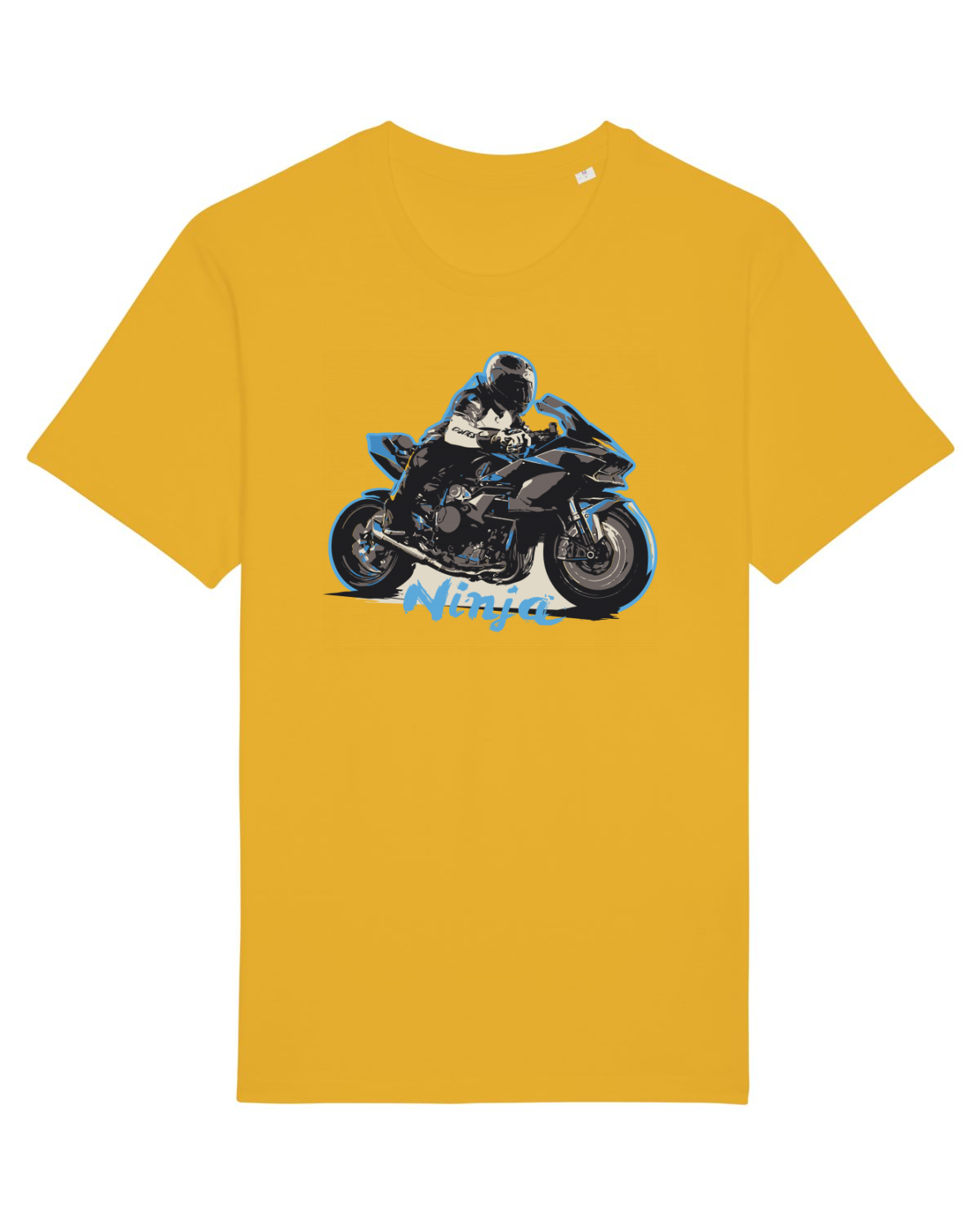 Tricou mânecă scurtă Unisex Rocker Spectra Yellow