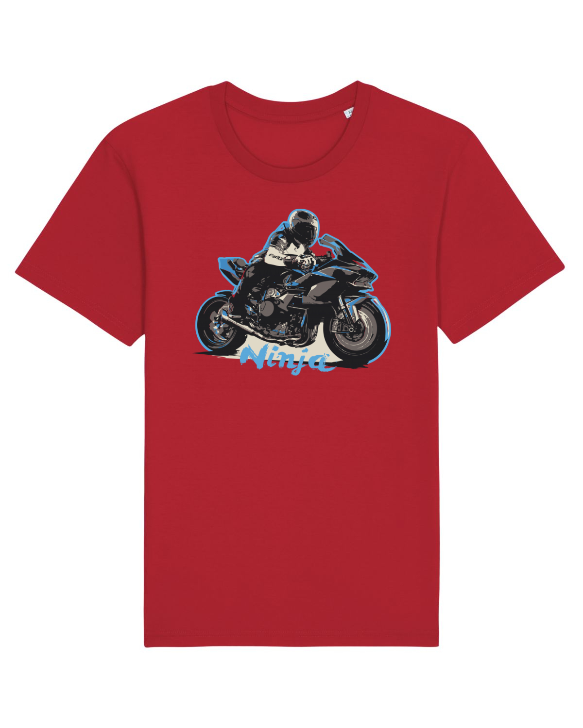 Tricou mânecă scurtă Unisex Rocker Red