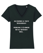 AM RĂSPUNS LA TOATE ÎNTREBĂRILE Tricou mânecă scurtă guler V Damă Evoker