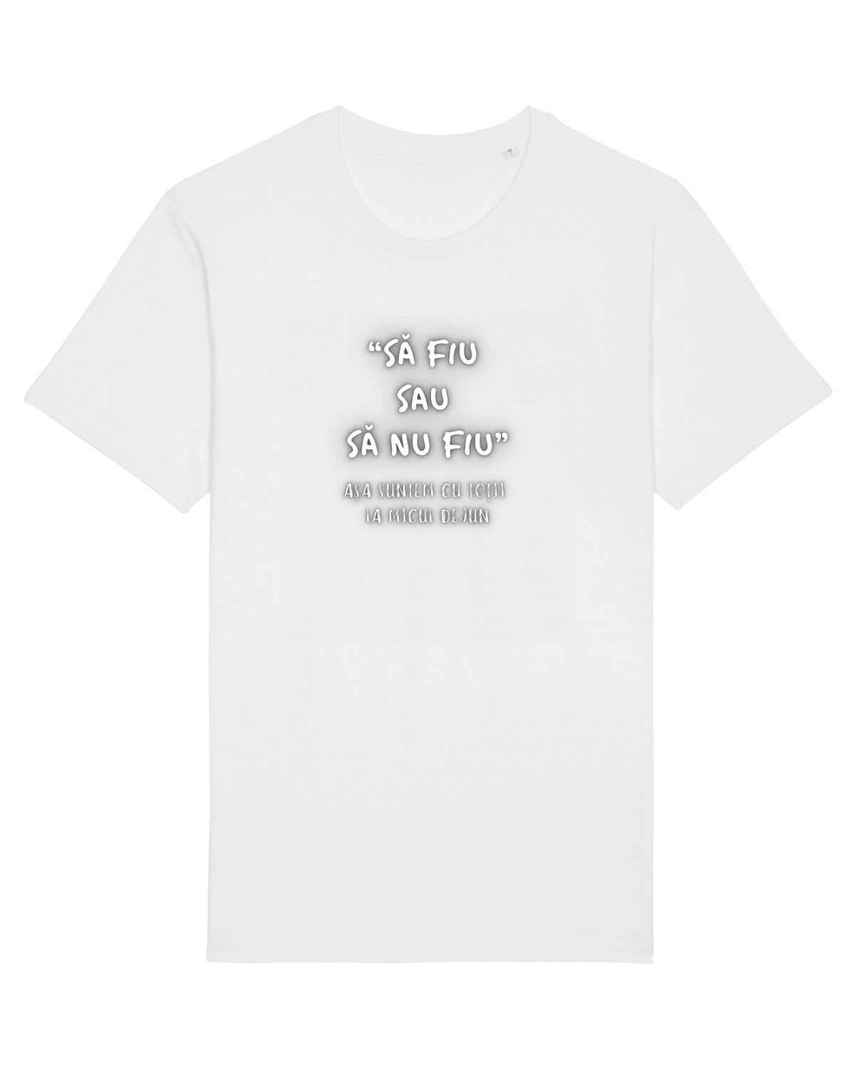 Tricou mânecă scurtă Unisex Rocker White