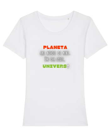 PLANETA ARE NEVOIE DE MINE White