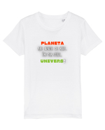 PLANETA ARE NEVOIE DE MINE Tricou mânecă scurtă  Copii Mini Creator
