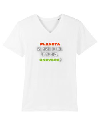 PLANETA ARE NEVOIE DE MINE White