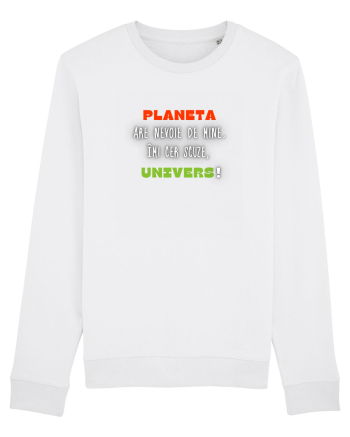 PLANETA ARE NEVOIE DE MINE White