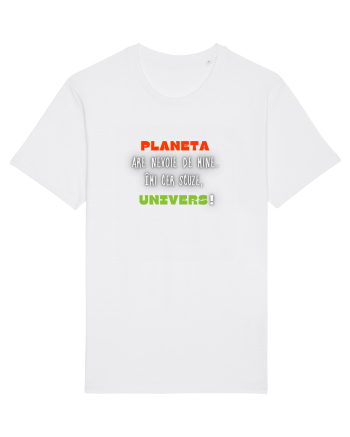 PLANETA ARE NEVOIE DE MINE White