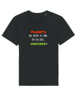 PLANETA ARE NEVOIE DE MINE Tricou mânecă scurtă Unisex Rocker