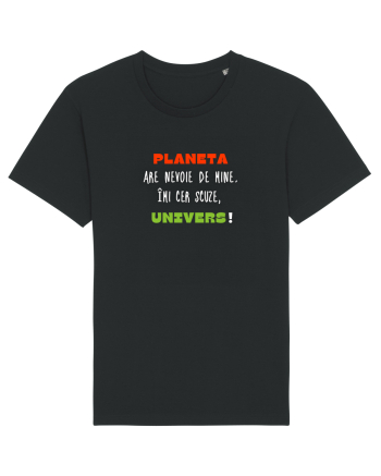 PLANETA ARE NEVOIE DE MINE Black