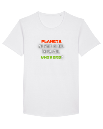 PLANETA ARE NEVOIE DE MINE White