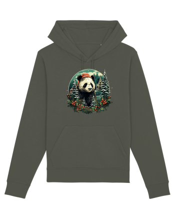 Christmas Panda Khaki
