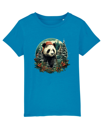 Christmas Panda Azur
