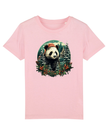 Christmas Panda Cotton Pink
